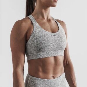 Nobull Plush Heather Pace Sports Bra Size L
